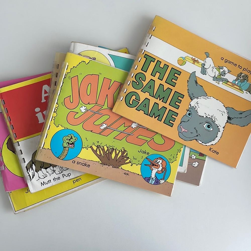 VINTAGE 1970s Children’s Books - Modern Curriculum Early Education Learning
